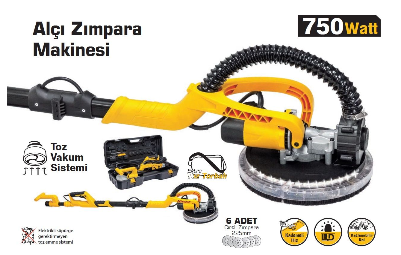 SGS5200 ALÇI ZIMPARA MAKİNASI 750 WATT